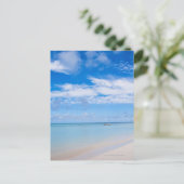 Aruba, strand en zee briefkaart (Staand voorkant)