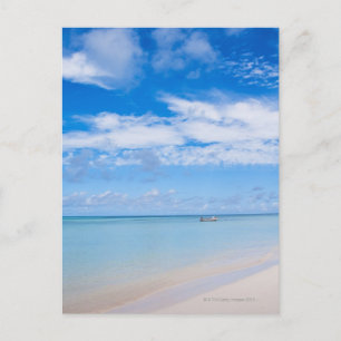 Aruba, strand en zee briefkaart