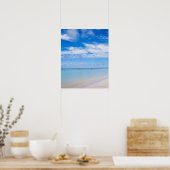 Aruba, strand en zee poster (Keuken)