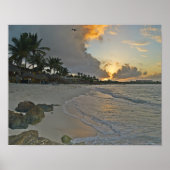 Aruba Sunrise Poster (Voorkant)