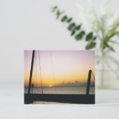 Aruba Sunset Briefkaart (Staand voorkant)