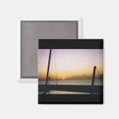 Aruba Sunset Magneet (Voorkant / Achterkant)