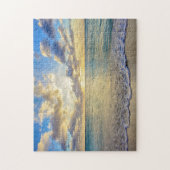 Aruba Sunset over Verplaatsend Zee Legpuzzel (Verticaal)