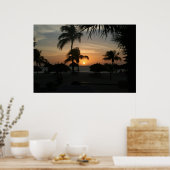 Aruba Sunset Poster (Keuken)