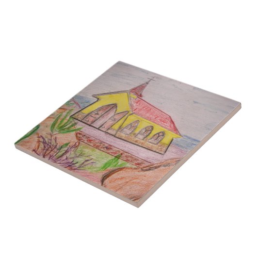 Aruba Tegeltje (Zijkant)