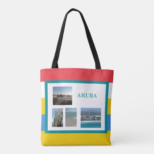 Aruba Tote Bag (Achterkant)