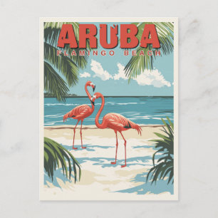 Aruba - Tropical Paradise Travel Briefkaart