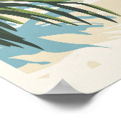 Aruba - Tropical Paradise Travel Poster (Hoek)