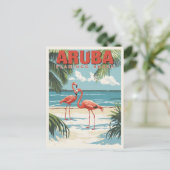 Aruba - Tropisch Paradijs Reizen Briefkaart (Staand voorkant)