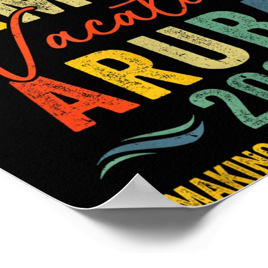 Aruba Vacation 2026 Matching Family Group Summer Poster (Hoek)