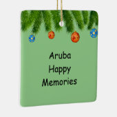 Aruba Vakantie Ornament (Rechts)