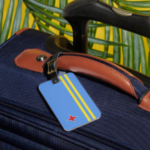 Aruba-vlag Bagagelabel