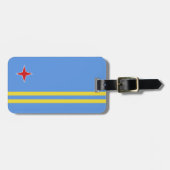 Aruba-vlag Bagagelabel (Voorkant horizontaal)