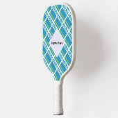 Aruba vlag betegeld gepersonaliseerd pickleball paddle (Links)