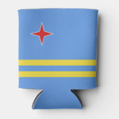Aruba-vlag Blikjeskoeler (Voorkant)