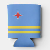 Aruba-vlag Blikjeskoeler (Achterkant)
