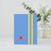 Aruba-vlag Briefkaart (Staand voorkant)