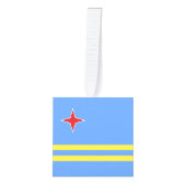 Aruba-vlag Decoratie (Voorkant)