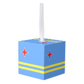 Aruba-vlag Decoratie (Achter hoekig)