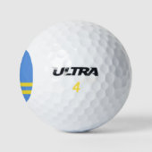 Aruba-vlag Golfballen (Logo)