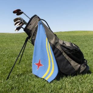 Aruba-vlag Golfhanddoek