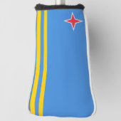 Aruba-vlag Golfheadcover (Draai 90)