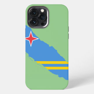 Aruba Vlag iPhone / iPad hoes 13 Pro Max Hoesje