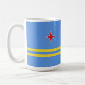 Aruba-vlag Koffiemok (Links)