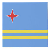 Aruba-vlag Kubus (Rechts)