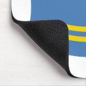Aruba Vlag Muismat (Hoek)