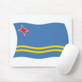 Aruba Vlag Muismat (Met muis)
