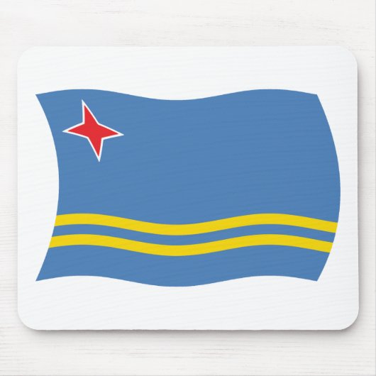 Aruba Vlag Muismat (Voorkant)
