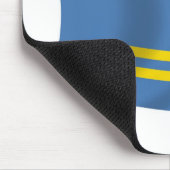 Aruba Vlag Muismat (Hoek)