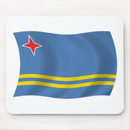 Aruba Vlag Muismat (Voorkant)