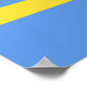 Aruba-vlag Poster (Hoek)