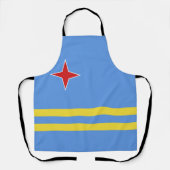 Aruba-vlag Schort (Voorkant)