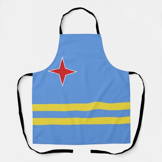 Aruba-vlag Schort (Voorkant)