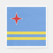 Aruba-vlag Servet (Voorkant)