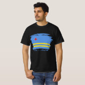 Aruba-vlag T-shirt (Voorkant volledig)