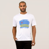 Aruba-vlag T-shirt (Voorkant volledig)