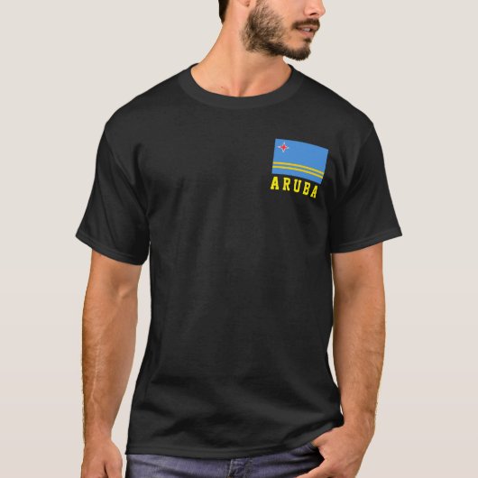 Aruba-vlag T-shirt (Voorkant)