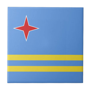 Aruba-vlag Tegeltje