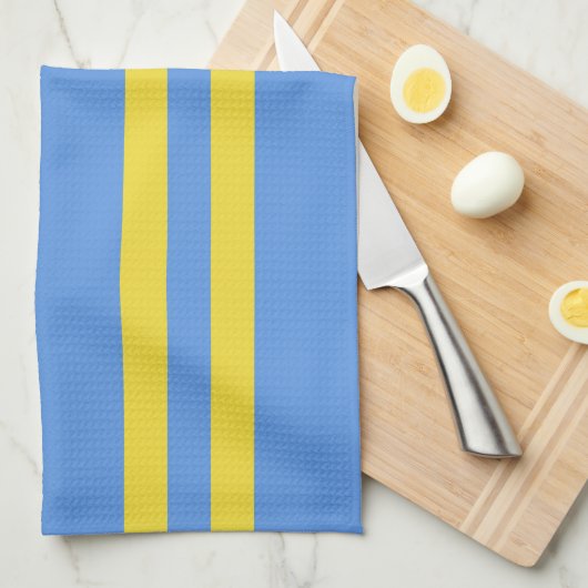 Aruba-vlag Theedoek (Quarter Fold)