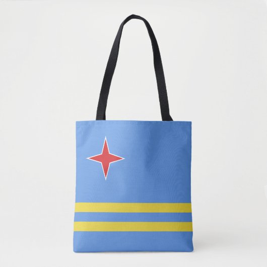 Aruba-vlag Tote Bag (Voorkant)