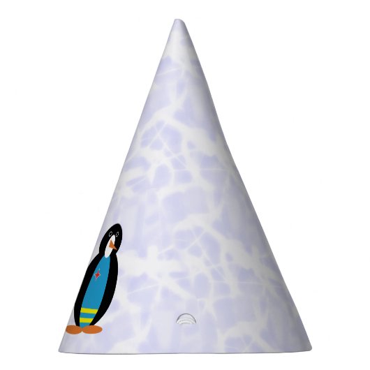 Aruba Vlag Vakantie Ms. Penguin aan het praten Feesthoedjes (Rechts)