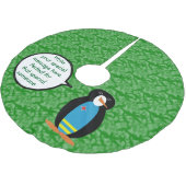 Aruba Vlag Vakantie Ms. Penguin aan het praten Kerstboom Rok (Gekanteld)