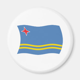 Aruba Vlagmagneet Magneet