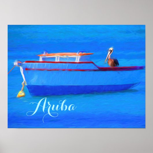Aruba-waardeposter papier (mat) poster (Voorkant)