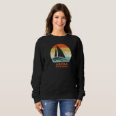 Aruba West Indies  Sailboot Sailing Vacatio Trui (Voorkant volledig)