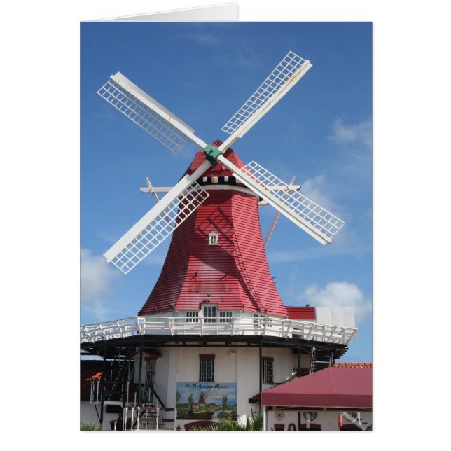 Aruba-windmolen (Voorkant)